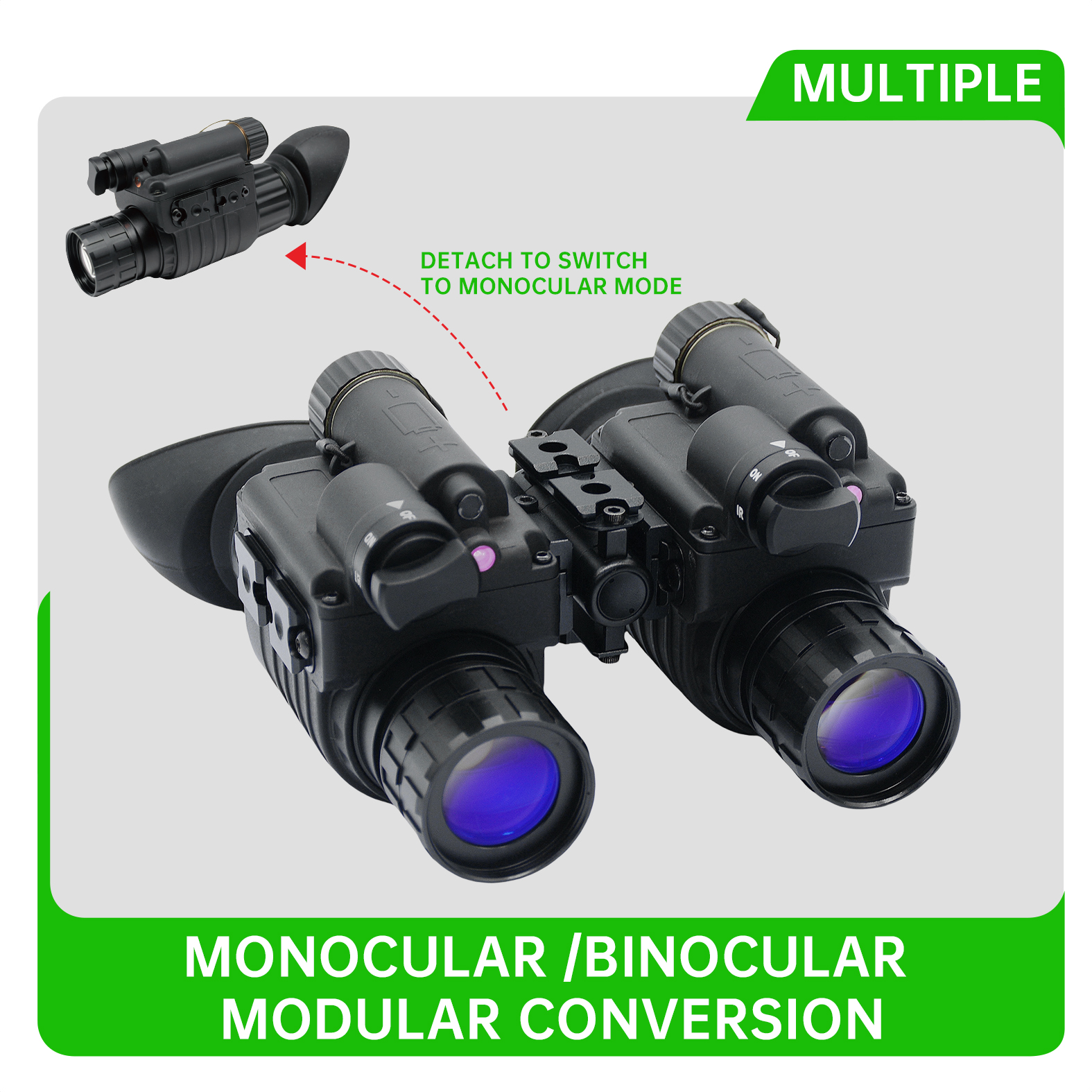 Cheap Dual-Tubes Night Vision DT-NH8X1D